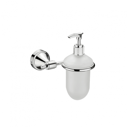 Stainless Steel Liquid Soap Dispenser Holder - The Green Interio