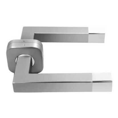 Steel Square Mortise Handle - Zinc Mortise Handle
