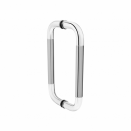 Stainless Steel Glass Door Pull Handles - Round Door Pulls