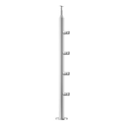 Round Stainless Steel Balusters for balcony, its make your place safe.