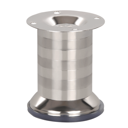 sofa feet round 45 mm Stainless Steel 202
