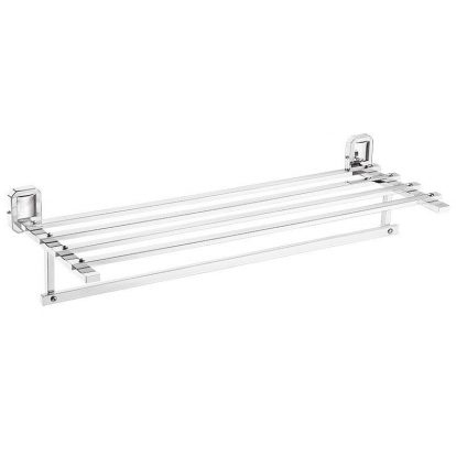 Stainless Steel Towel Rack, Bath Towel Rack Zebron, Towel Rack - The Green Interio