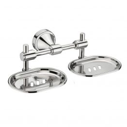 Stainless Steel Double Soap Dishes best in modern bathrooms