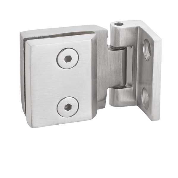 Wall to Glass Cabinet Door Hinges Stainless Steel 304