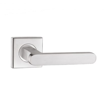 Solid Modern Mortise Lever Handle rose type - The Green Interio
