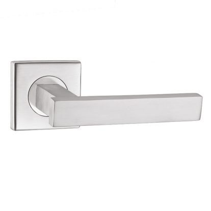 New mortise door lever handle set - The Green Interio