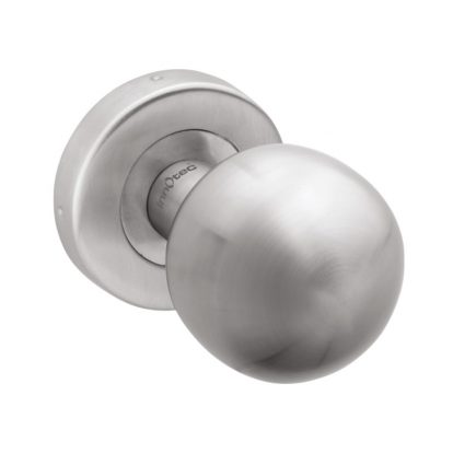 SS Mortise Door Knob Set 50mm Dia SS 304 - Green Interio