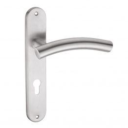 Stainless Steel mortise handle Plate type - The Green Interio