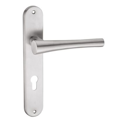 Flush Door Mortise Lever Handles SS - The Green Interio