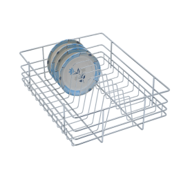 SS Plate Baskets, Plate Baskets, Plate Basket Stainless Steel SS 202 plate basket - Stainless Steel Plate Racks - Green Interio