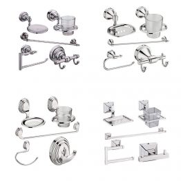 Stainless Steel Bathroom Accessories Set